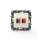 PRIME ΠΡΙΖΑ ΗΧΕΙΩΝ ΔΙΠΛΗ ΜΕ ΚΛΙΠ ΠΛΑΣΤΙΚΗ ΙΒΟΥΑΡ 36-230VAC IP20