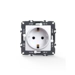 PRIME ΠΡΙΖΑ ΣΟΥΚΟ ΑΣΦΑΛΕΙΑΣ ΛΕΥΚΗ 2P+E 16A 250VAC IP20