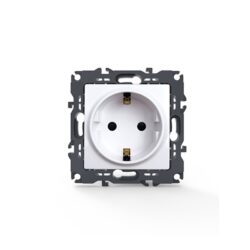 PRIME ΠΡΙΖΑ ΣΟΥΚΟ ΑΣΦΑΛΕΙΑΣ ΛΕΥΚΗ 2P+E 16A 250VAC IP20