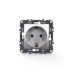 PRIME ΠΡΙΖΑ ΣΟΥΚΟ ΑΣΦΑΛΕΙΑΣ ΜΑΤ ΑΛΟΥΜΙΝΙΟ 2P+E 16A 250VAC IP20