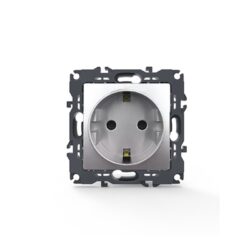 PRIME ΠΡΙΖΑ ΣΟΥΚΟ ΑΣΦΑΛΕΙΑΣ ΜΑΤ ΑΛΟΥΜΙΝΙΟ 2P+E 16A 250VAC IP20
