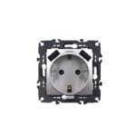 PRIME ΠΡΙΖΑ ΣΟΥΚΟ ΑΣΦΑΛΕΙΑΣ MAT ΑΛΟΥΜΙΝΙΟ 2P+E 16A 250VAC & 2 USB 5VDC 3.1A IP20
