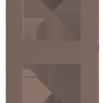 PRIME ΠΛΑΙΣΙΟ 2 ΘΕΣΕΩΝ ΕΚΡΟΥ IP20