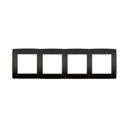 PRIME ΠΛΑΙΣΙΟ 4 ΘΕΣΕΩΝ ΜΑΤ ΑΝΘΡΑΚΙ IP20