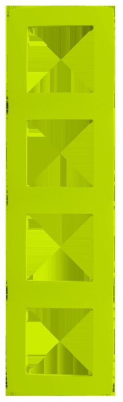 PRIME ΠΛΑΙΣΙΟ 4 ΘΕΣΕΩΝ ΛΑΧΑΝΙ IP20