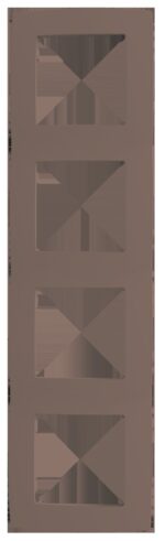 PRIME ΠΛΑΙΣΙΟ 4 ΘΕΣΕΩΝ IP20 ΕΚΡΟΥ