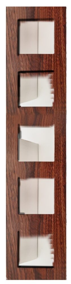 PRIME ΠΛΑΙΣΙΟ 5 ΘΕΣΕΩΝ ΧΡΩΜΑ ΞΥΛΟΥ IP20