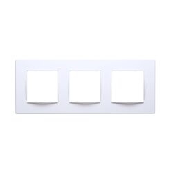 PRIME CLASSIC ΠΛΑΙΣΙΟ 3 ΘΕΣΕΩΝ ΛΕΥΚΟ IP20