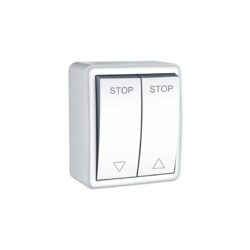 MURATA ΔΙΑΚΟΠΤΗΣ ΡΟΛΩΝ ΕΠΙΤΟΙΧΟΣ ΜΕ ΒΙΔΑ 2P 10AX 250VAC ΛΕΥΚΟΣ IP20 ΛΕΥΚΟΣ