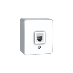 MURATA ΠΡΙΖΑ TΗΛΕΦΩΝΟΥ ΕΠΙΤΟΙΧΗ 1XRJ11 CAT3 ΛΕΥΚΗ IP20