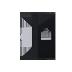 MODYS ΠΡΙΖΑ ΔΙΚΤΥΟΥ ΜΑΥΡΗ ΜΑΤ RJ45 CAT.6 IP20 ΜΕ ΘΩΡΑΚΙΣΗ