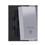 MODYS ΜΠΟΥΤΟΝ ΜΕ ΕΝΔΕΙΞΗ & ΣΥΜΒΟΛΟ ΛΥΧΝΙΑ ΑΣΗΜΙ 1P 10A 250VAC IP20