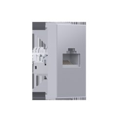 MODYS ΠΡΙΖΑ ΔΙΚΤΥΟΥ ΑΣΗΜΙ RJ45 CAT.5E IP20 ΧΩΡΙΣ ΘΩΡΑΚΙΣΗ