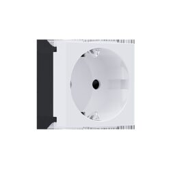 MODYS ΠΡΙΖΑ ΣΟΥΚΟ ΑΣΦΑΛΕΙΑΣ ΛΕΥΚΗ 2P+E 16A 250VAC IP20