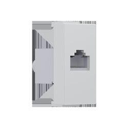 MODYS ΠΡΙΖΑ ΔΙΚΤΥΟΥ ΙΒΟΥΑΡ RJ45 CAT.6A IP20 ΜΕ ΘΩΡΑΚΙΣΗ