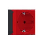 MODYS ΠΡΙΖΑ ΣΟΥΚΟ UPS ΑΣΦΑΛΕΙΑΣ ΚΟΚΚΙΝΗ 2P+E 16A 250VAC IP20