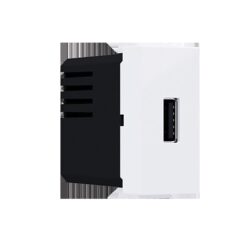 MODYS ΠΡΙΖΑ ΤΡΟΦΟΔΟΣΙΑΣ ΛΕΥΚΗ USB ΦΟΡΤΙΣΤΗΣ 1XUSB 5VDC 1.2A IP20