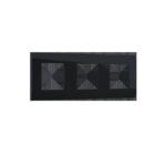 MODYS ΠΛΑΙΣΙΟ 3X ΜΑΥΡΟ ΜΑΤ