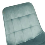 Καρέκλα Berne pakoworld βελούδο σε φυστικί απόχρωση 53x62x84εκ - Image 5