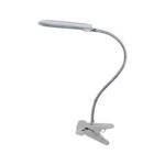 LED ΓΡΑΦΕΙΟΥ 5W ΓΚΡΙ 4000K+ΣΠΙΡΑΛ+ΚΛΙΠ 230V 7