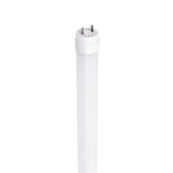 LED SMD T8  ΓΥΑΛΙΝΟ 18W 3000K 120CM 230V AC 1830LM RA80 30000HRS 180° 1xG13