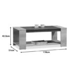 Φοιτητικό πακέτο επίπλων σαλονιού Atmos pakoworld σετ 2τεμ - Image 7