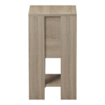 Κομοδίνο Reppo pakoworld sonoma-ανθρακί 30x30x55εκ - Image 5