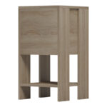 Κομοδίνο Reppo pakoworld sonoma 30x30x55εκ - Image 4