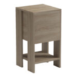 Κομοδίνο Reppo pakoworld sonoma 30x30x55εκ - Image 6