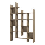 Βιβλιοθήκη Manco pakoworld sonoma 122x25.5x188εκ - Image 3