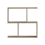 Βοηθητικό τραπέζι-βιβλιοθήκη Wesmol pakoworld sonoma 50x20x50εκ - Image 3