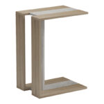 Βοηθητικό τραπέζι Muju pakoworld sonoma- μπεζ οψη μαρμάρου  30x40x55εκ - Image 7