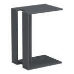 Βοηθητικό τραπέζι Muju pakoworld ανθρακί  30x40x55εκ - Image 2