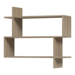 Ραφιέρα τοίχου Paralel pakoworld sonoma 70x22x65,5εκ - Image 3