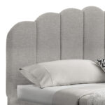 Κρεβάτι Tatiana pakoworld ύφασμα γκρι με αποθηκευτικό χώρο 160x200εκ - Image 7