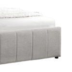 Κρεβάτι Tatiana pakoworld ύφασμα γκρι με αποθηκευτικό χώρο 160x200εκ - Image 8