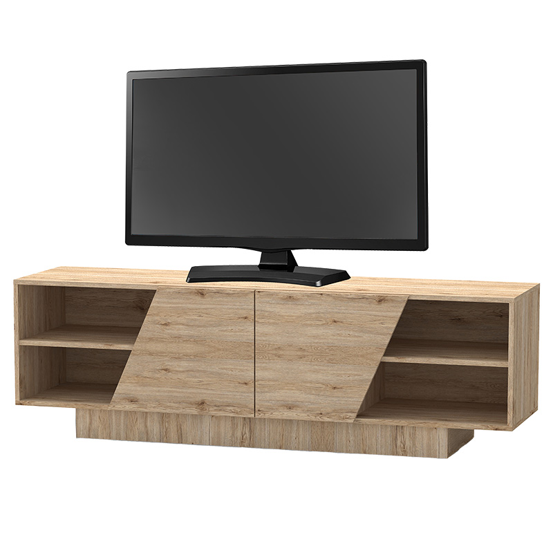 248-000004 Έπιπλο τηλεόρασης Stevie pakoworld sonoma 160x40x50εκ