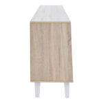 Μπουφές Billie pakoworld sonoma-γκρι 149x40x77εκ - Image 6