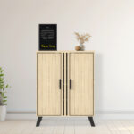 Παπουτσοθήκη-ντουλάπι Shoby pakoworld sonoma 70.5x30x91εκ