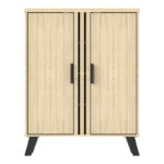 Παπουτσοθήκη-ντουλάπι Shoby pakoworld sonoma 70.5x30x91εκ - Image 5