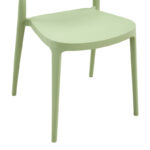 Καρέκλα Amvroan στοιβαζόμενη pakoworld με UV protection pp μέντα 51x49x79.5εκ - Image 7