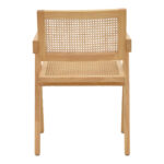 Πολυθρόνα Winslow pakoworld φυσικό rubberwood 52x59x79εκ - Image 6