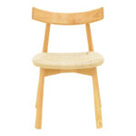 Καρέκλα Clareta pakoworld rubberwood-σχοινί σε φυσική απόχρωση 53x55x79εκ - Image 5