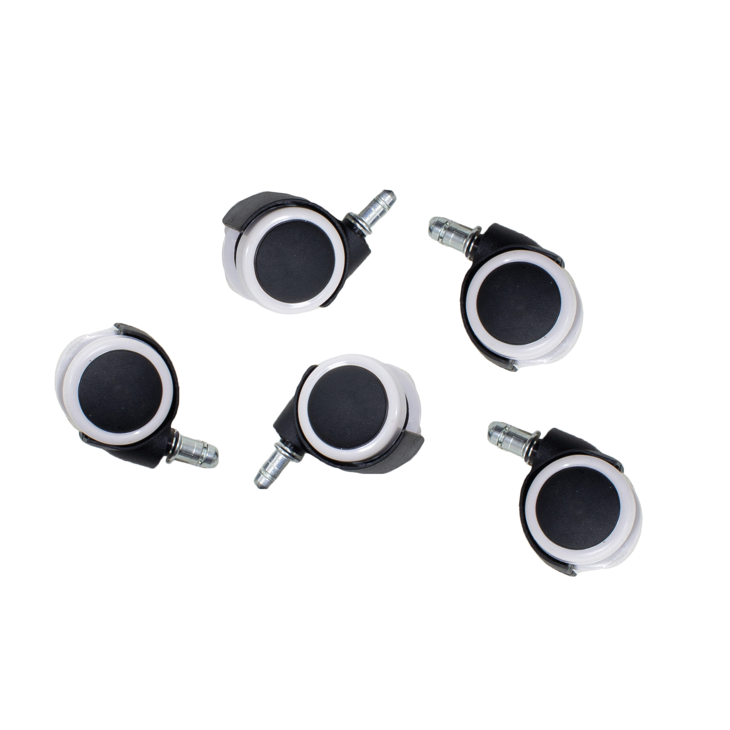 274-000017 Ροδάκια σετ 5 τεμ για καρέκλες γραφείου Beviane pakoworld