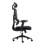 Καρέκλα γραφείου διευθυντή Cadrey pakoworld mesh μαύρο 67x64x120-128εκ - Image 4