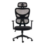 Καρέκλα γραφείου διευθυντή Cadrey pakoworld mesh μαύρο 67x64x120-128εκ - Image 5