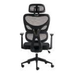 Καρέκλα γραφείου διευθυντή Cadrey pakoworld mesh μαύρο 67x64x120-128εκ - Image 6
