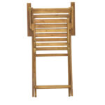 Πολυθρόνα Joter pakoworld πτυσσόμενη ξύλο ακακίας φυσικό 53x60x90εκ - Image 8