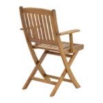 Τραπεζαρία Recofly-Falov pakoworld σετ 5τεμ φυσικό μασίφ ξύλο ακακίας 130x80x72εκ - Image 8