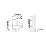 ΤΑΠΕΣ ΣΤΕΓΑΝΟΠΟΙΗΣΗΣ FLIPSEAL M20 IP67 - Image 2